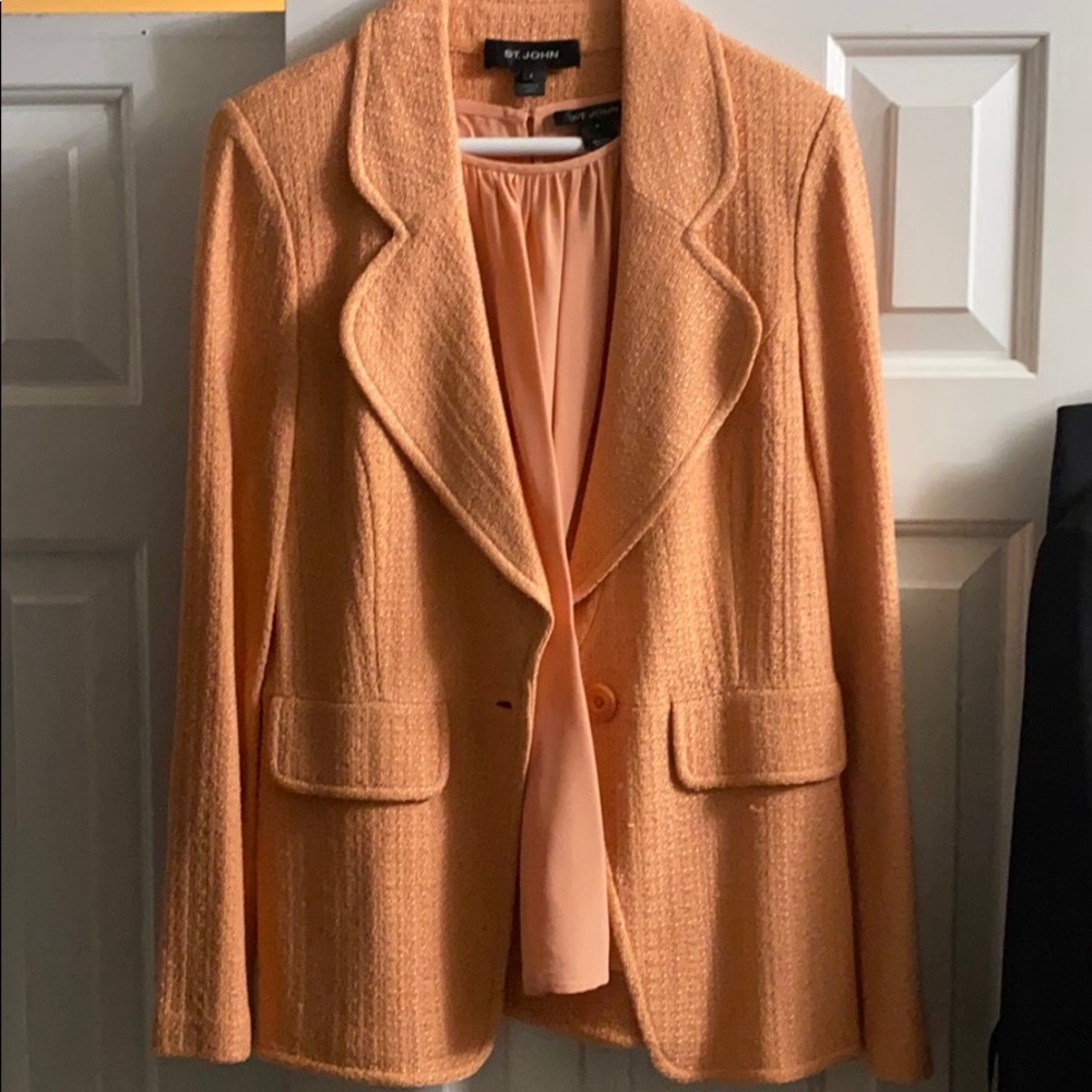St. John  blazer & matching shell